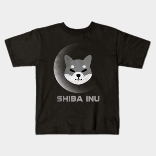 Vintage Shiba Inu Coin To The Moon Shib Army Crypto Token Cryptocurrency Blockchain Wallet Birthday Gift For Men Women Kids Kids T-Shirt